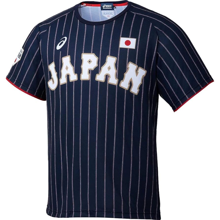 Amazon | アシックス(asics) 野球 侍ジャパンユニフォームT